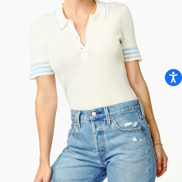 Greylin Bruna Knit Collared Top - Brand New with tags - Picture 8 of 12